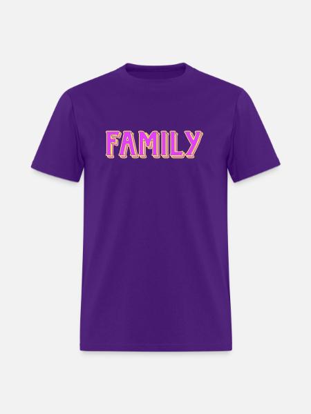 for family - Men's T-Shirt - purple