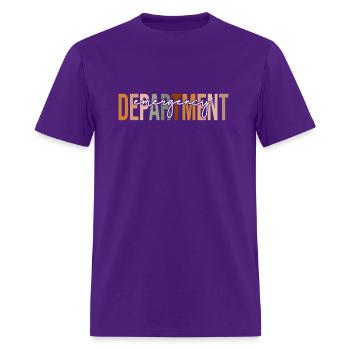 Emergency Department Emergency Room Healthcare - Men's T-Shirt - purple - Front - Jose (178cm)