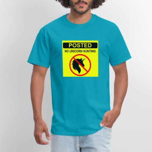 Posted Unicorn Hunting 3color - Men's T-Shirt
