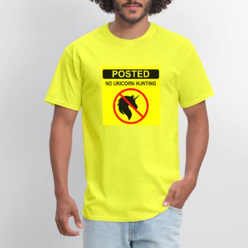 Posted Unicorn Hunting 3color - Men's T-Shirt