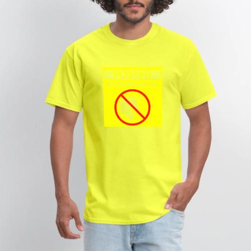 Posted Unicorn Hunting (open) - Men's T-Shirt