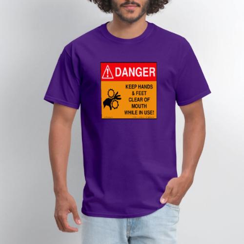 DANGER: Industrial Eater - Men's T-Shirt