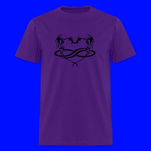 Polydragon (black) - Men's T-Shirt