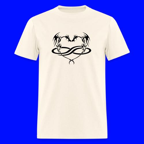 Polydragon (black) - Men's T-Shirt