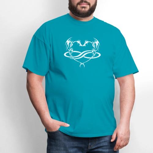 Polydragon (white) - Men's T-Shirt