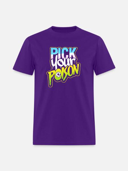 Pick Your Poison - Men's T-Shirt - purple