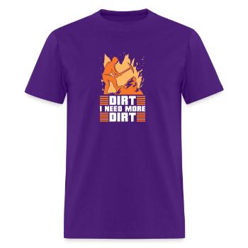 Prospecting - Men's T-Shirt - purple - Front - Jose (178cm)