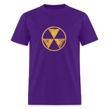 Physics Physicist Nuclear Physics - Men's T-Shirt - purple - Front - Jose (178cm)