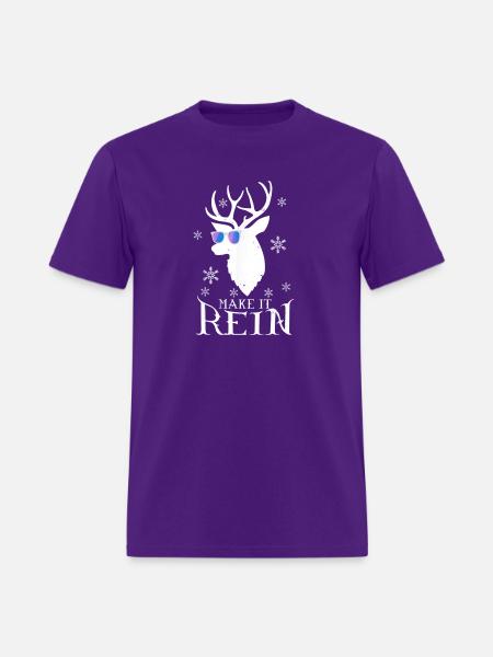 Make It Rein - Men's T-Shirt - purple
