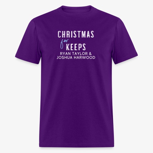 Christmas for Keeps - White Font - Men's T-Shirt