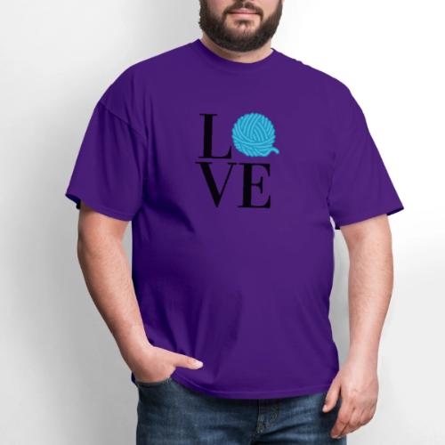 Love Yarn Teal - Men's T-Shirt