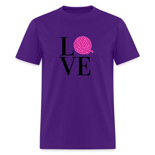 Love Yarn Pink - Men's T-Shirt