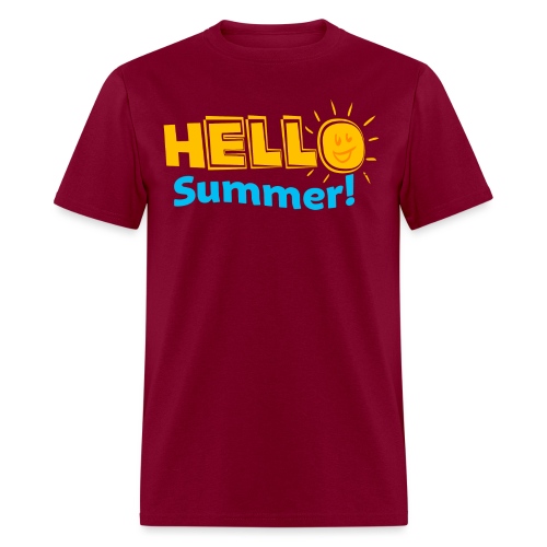 Kreative In Kinder Hello Summer! - Men's T-Shirt
