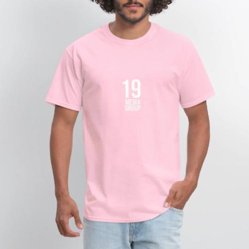 19 Media Group Logo - Men's T-Shirt