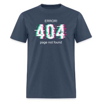Error - Men's T-Shirt -  blue dusk - Front - Jose (178cm)