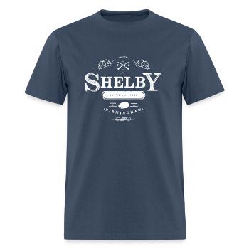 Shelby company limited - Men's T-Shirt -  blue dusk - Front - Jose (178cm)