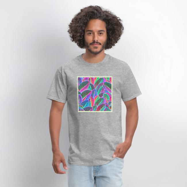 Vivid Leaf Pattern Design