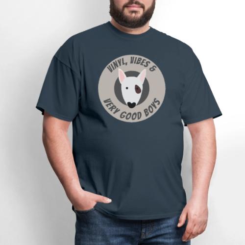 Vinyl, Vibes and Very Good Boys - Men's T-Shirt
