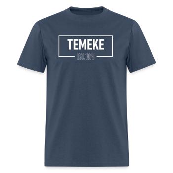 TekemeEstablished 1973 - Men's T-Shirt -  blue dusk - Front - Jose (178cm)