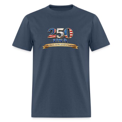 250 USA Liberty Banner - Men's T-Shirt
