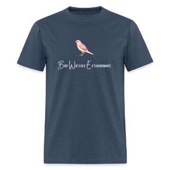 Bird Watcher - Men's T-Shirt -  blue dusk - Front - Jose (178cm)