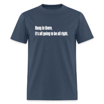 Congratulations quotes on achievement - Men's T-Shirt -  blue dusk - Front - Jose (178cm)