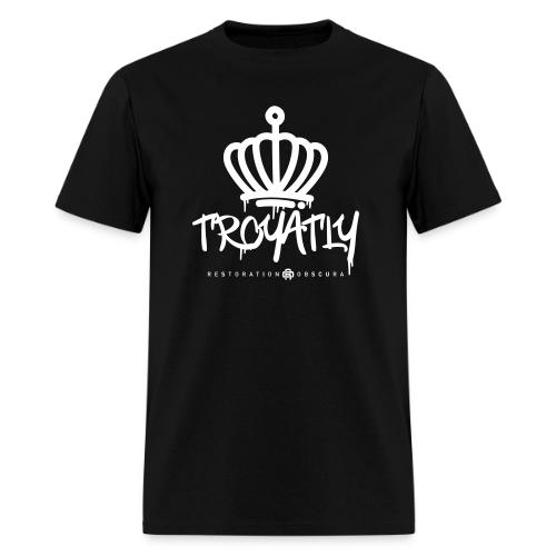 RO Troyalty Tag White - Men's T-Shirt