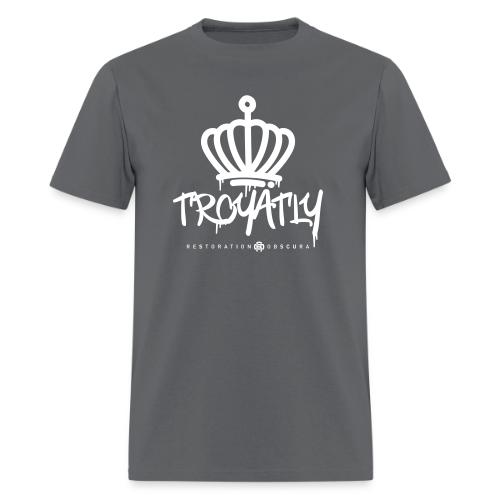 RO Troyalty Tag White - Men's T-Shirt