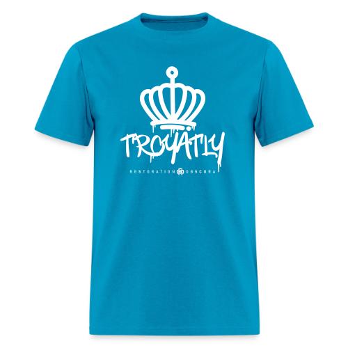 RO Troyalty Tag White - Men's T-Shirt