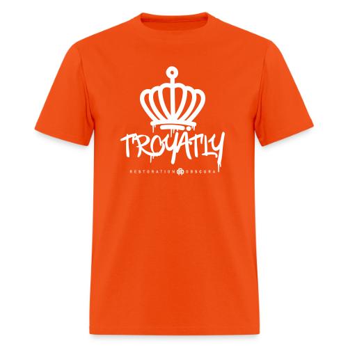 RO Troyalty Tag White - Men's T-Shirt