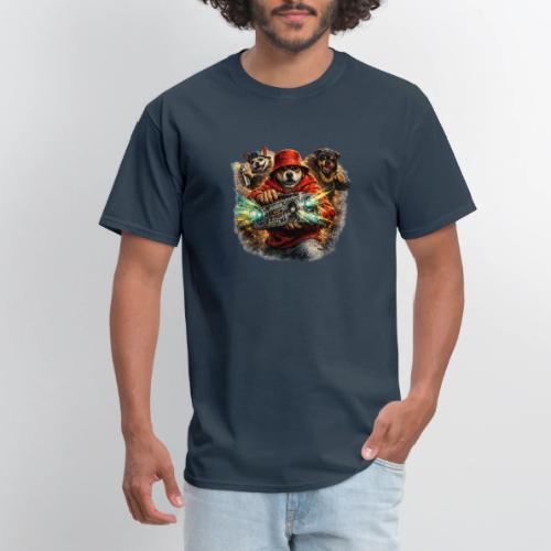 Urban Beat Dog Heroes - Men's T-Shirt