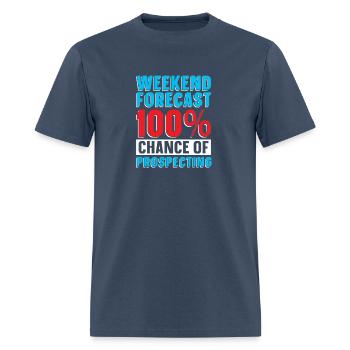 Prospecting - Men's T-Shirt -  blue dusk - Front - Jose (178cm)