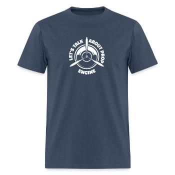 Aircraft Mechanic Propeller - Men's T-Shirt -  blue dusk - Front - Jose (178cm)