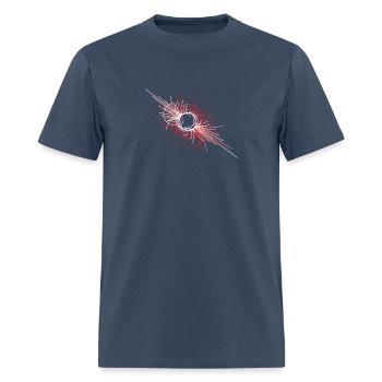 Future Physicist Particle Electron Neutron Physics - Men's T-Shirt -  blue dusk - Front - Jose (178cm)