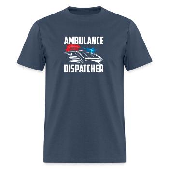 Dispatcher Ambulance - Men's T-Shirt -  blue dusk - Front - Jose (178cm)