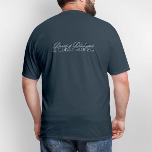 Recovery Mantra Empowered by what I survived - Men's T-Shirt