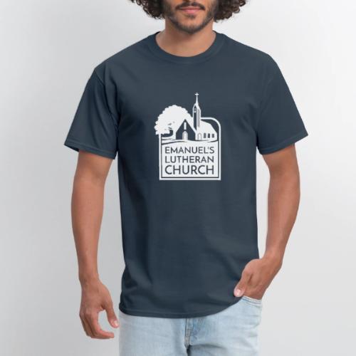 Single Vertical white2 - Men's T-Shirt