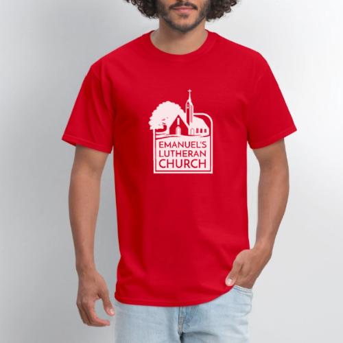 Single Vertical white2 - Men's T-Shirt