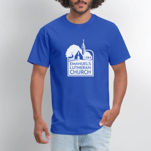 Single Vertical white2 - Men's T-Shirt