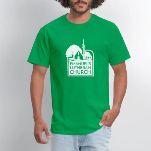 Single Vertical white2 - Men's T-Shirt