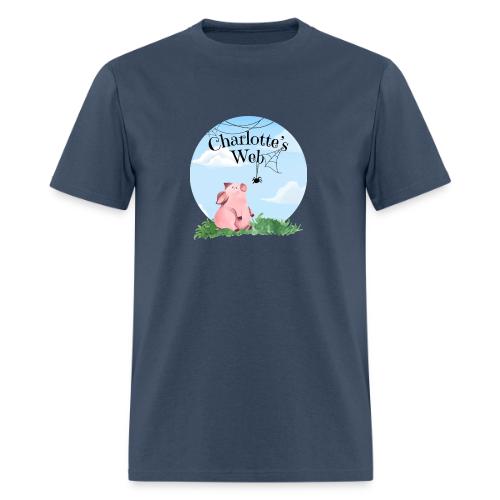 Charlotte's Web (Black Text) - Men's T-Shirt