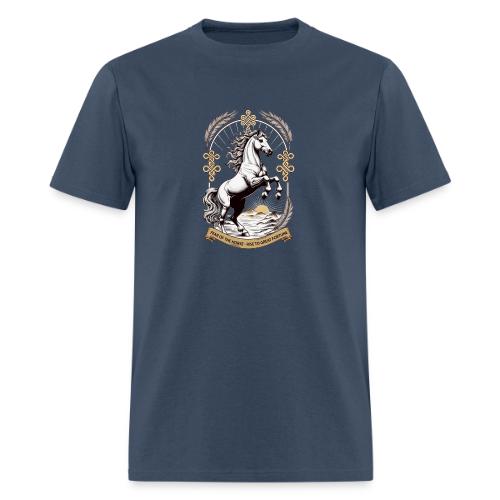 Year of the Horse Rearing T Shirt, Lunar New Year - Men's T-Shirt