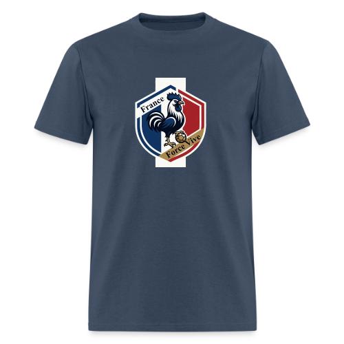 France Rooster T-Shirt, Bleu-Blanc-Rouge gift - Men's T-Shirt