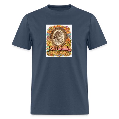jesus-smile.com, Rare Portrait, Jesus the Healer. - Men's T-Shirt