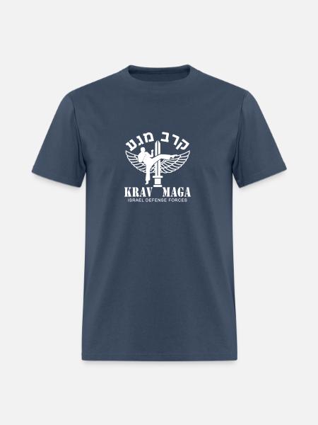 KRAV MAGA Israeli Defense Forces - Men's T-Shirt -  blue dusk