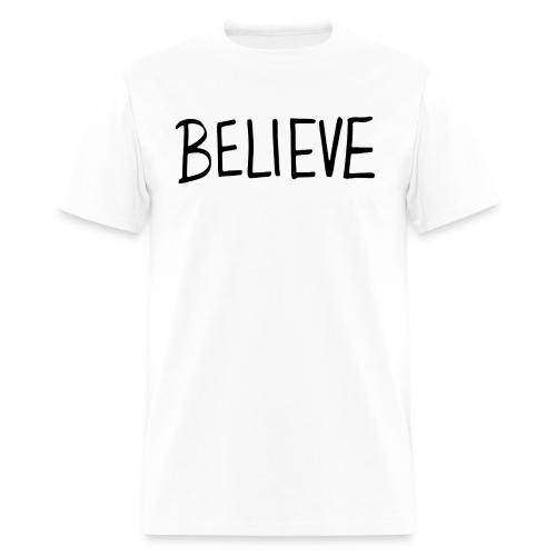 Believe (on Gold) - Men's T-Shirt