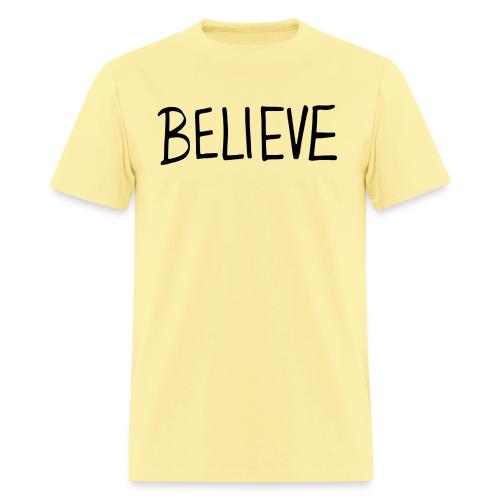 Believe (on Gold) - Men's T-Shirt