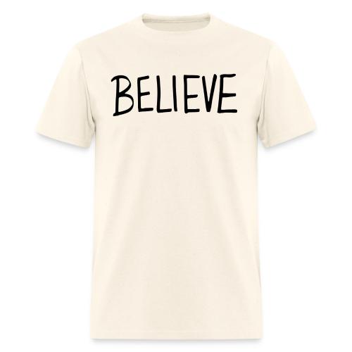 Believe (on Gold) - Men's T-Shirt