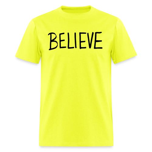 Believe (on Gold) - Men's T-Shirt