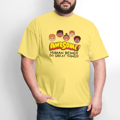 HUMANS DO GREAT THINGS - Men's T-Shirt